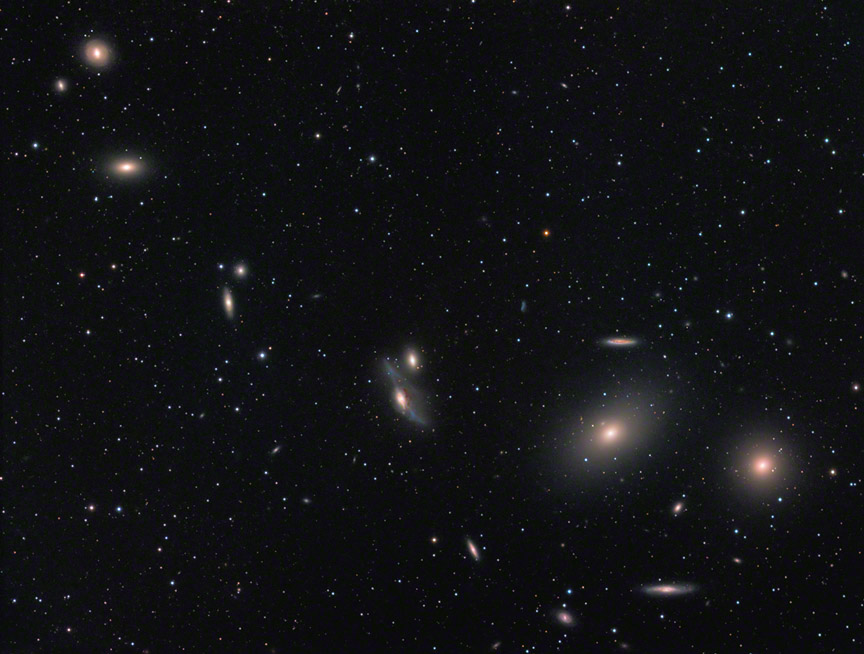 Markarian's Chain of Galaxies