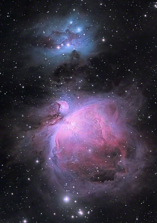 The Sword of Orion: M42, M43 + NGC 1977