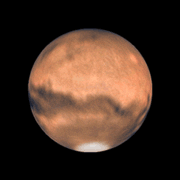 Mars spinning, 2003